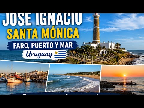 José Ignacio y Santa Mónica 🌊 Faro, Puerto y Mar en Maldonado Uruguay 🇺🇾