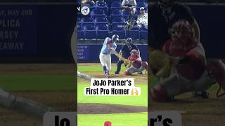 Top prospect JoJo Parker launches his first career professional home run! #BlueJays