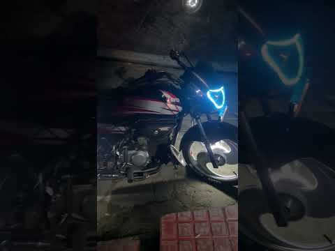 big s alloy wheels installed // Hf deluxe bike #trending #automobile #subscribe#vs #channel #alloy