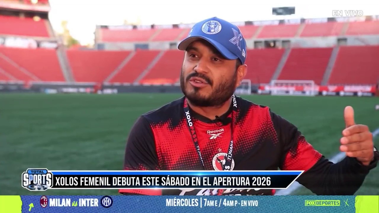 ⚽️ "SI LO HICIERON ES POR ALGO" | Fernando Samayoa, DT de Xolos Femenil, en EXCLUSIVA | Total Sports