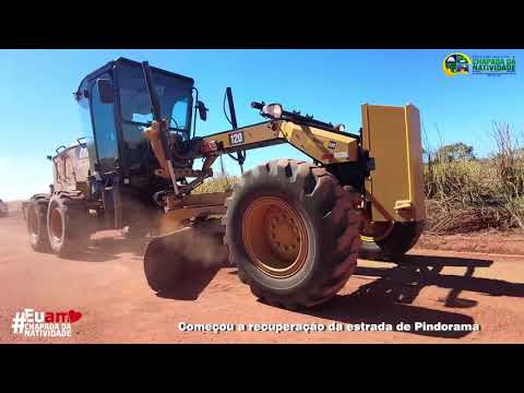 PREFEITO ÉLIO DIONÍSIO DE CHAPADA DA NATIVIDADE COM O APOIO DO GOVERNADOR MAURO CARLESSE E O DEPUTADO TOINHO ANDRADE, COMEÇAM A RECUPERAÇÃO DAS ESTRADAS EM SENTIDO PINDORAMA-TO.