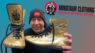 Minotaur Gold Top Of The Range BOXING BOOTS REVIEW