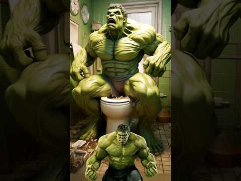 ⚡️ Avengers on toilet 😄 sings simpapa polyubila #avengers #marvel #viral #hulk #spiderman #shorts