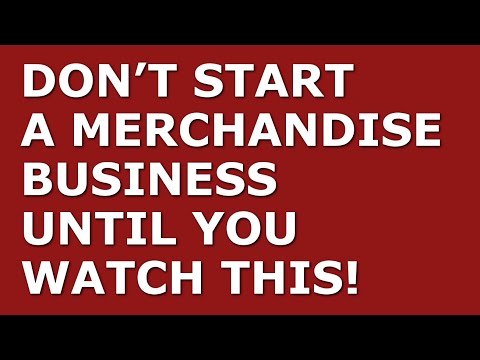 How to Start a Merchandise Business | Free Merchandise Business Plan Template Included