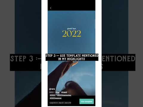 rara 2022 | Capcut Template | Instagram Trend |