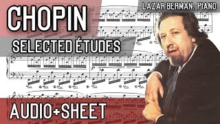 Chopin - 8 Selected Etudes from Opp. 10 & 25 (Audio+Sheet) [Berman]