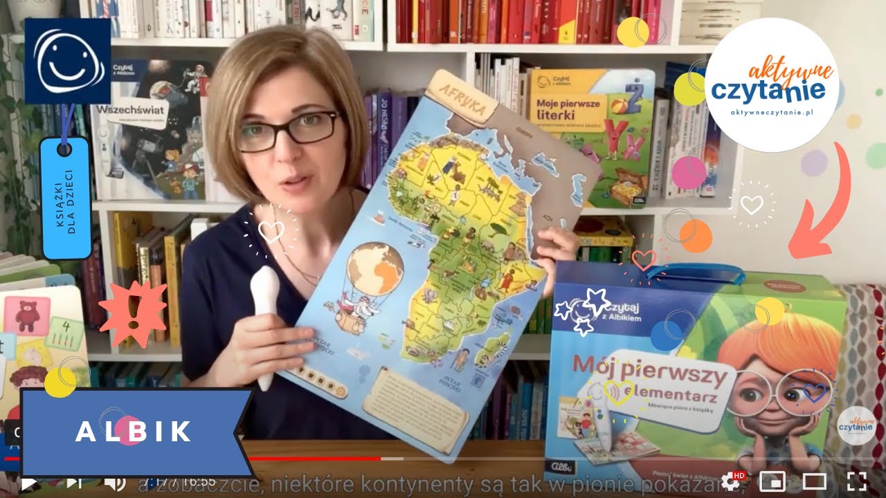 Albik. Czytaj z Albikiem KSIĄŻKI DLA DZIECI Aktywne Czytanie