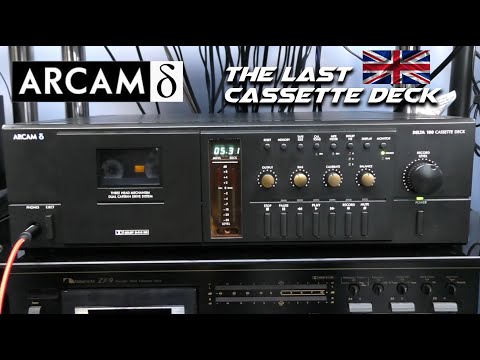 Arcam Delta 100 Cassette Deck - Unboxing, poor repair and demonstration