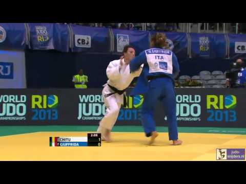 Judo 2013 World Championships Rio de Janeiro: Chitu (ROU) - Giuffrida (ITA) [-52kg]