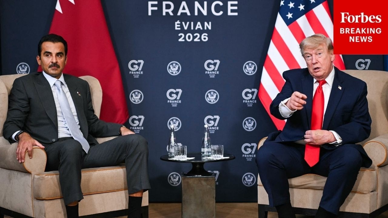 Video: Emir of Qatar Praises Trump on Iran Deal, Highlights US Trade Ties at G7