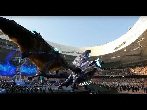 Lol Worlds Finals Dragon Scene 2017