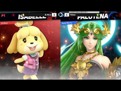 SOS176 SSBU Losers Finals - B-Rice (Isabelle) vs Tilted (Palutena)