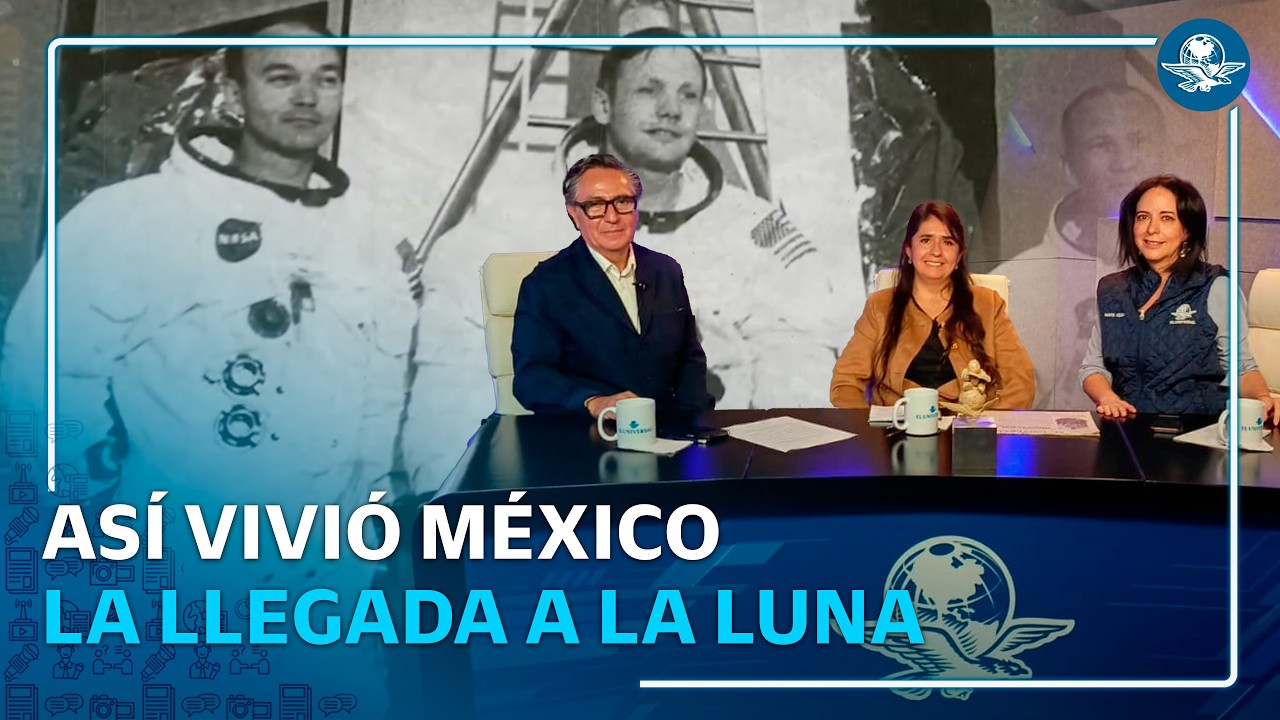 Cuando México vivió la locura por la llegada a la Luna y la visita de los astronautas a la capital