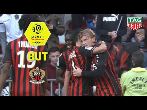 But Kasper DOLBERG (63') / OGC Nice - Olympique Lyonnais (2-1)  (OGCN-OL)/ 2019-20