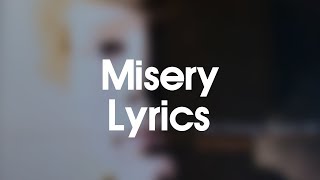 Ed Sheeran - Misery (Lyrics)