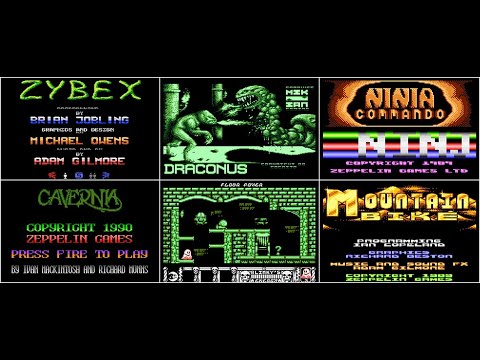 Borsuk Retro Gry TV: Atari XL/XE - Przegląd Gier Firmy Zeppelin Games