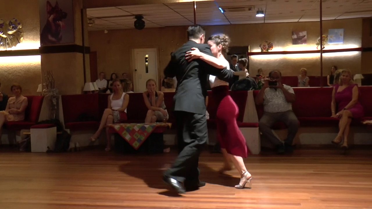Camila Fontan & Matias Diaz in La Milonga Firulete (4) "Ficha De Oro" A.Troilo