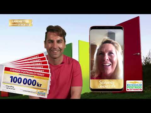 Vinnare i Landvetter i chock - Postkodlotteriet