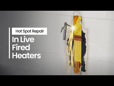 Hot Spot Repair in Live Heaters