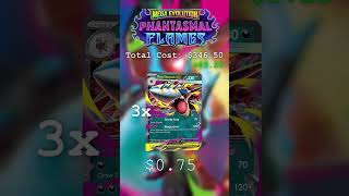 Cost to Buy All Pokemon TCG - Phantasmal Flames