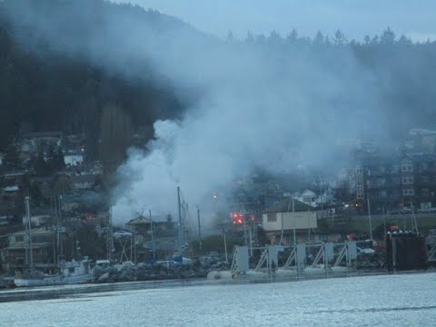 Major structure fire in Crofton