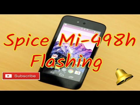 Spice Mi-498h Flashing