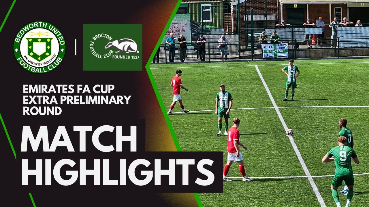 Bedworth Utd vs Brocton Summary & Highlights Season 2025/2026