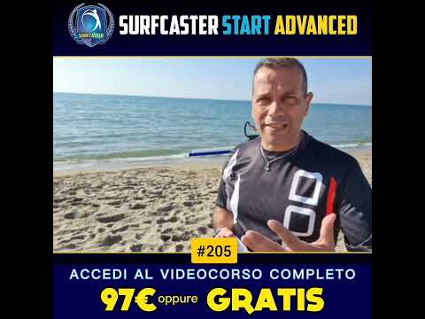 🐟 Surfcasting per Tutti N.105 | Impara a pescare in Mare con il Video Corso. Da Principiante a PRO