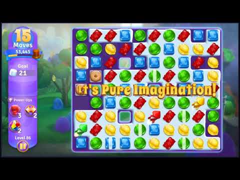 Willy Wonkas Sweet Adventure Level 86 - NO BOOSTERS 🍫 | SKILLGAMING ✔️