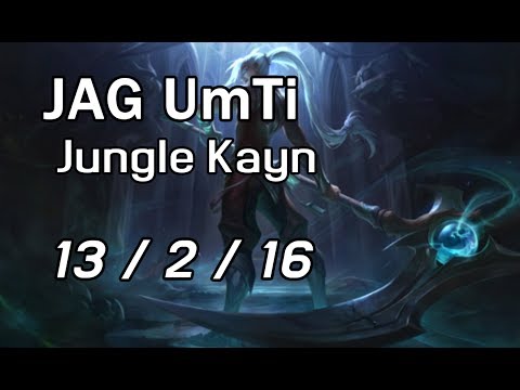 JAG UmTi Jungle Kayn 13/2/16 | Quadra kill