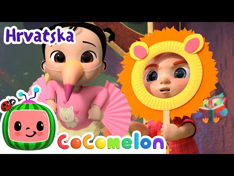 Pogodi pjesmu o životinjama | CoComelon Hrvatska | Crtaći filmovi i dječje pjesme na hrvatskom