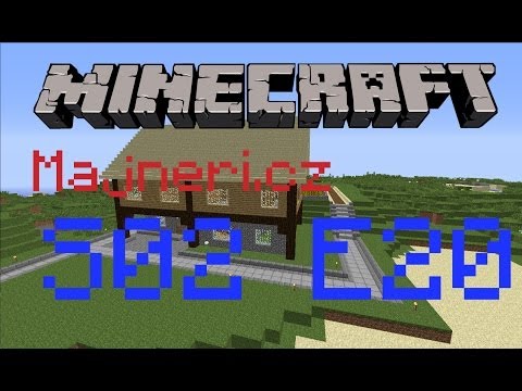[Minecraft] Majneři.cz S02E20 - Venkovní osvětlení