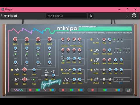 Analog Synth Karanyi Sounds - Minipol