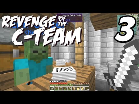 Revenge of the C-Team - E03 "Criminal Activity!" (Modded Minecraft Survival)