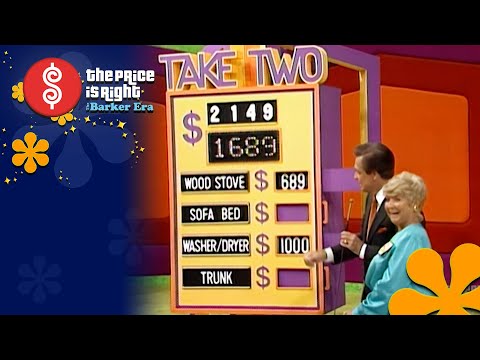 Contestant Gets Second Shot at Winning TAKE TWO for Big Prizes! - The Price Is Right 1984