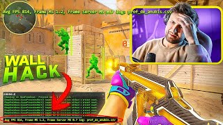 COMANDO WALLHACK dos PROS testado na PRÁTICA! (a que ponto chegou o CS2 😭)