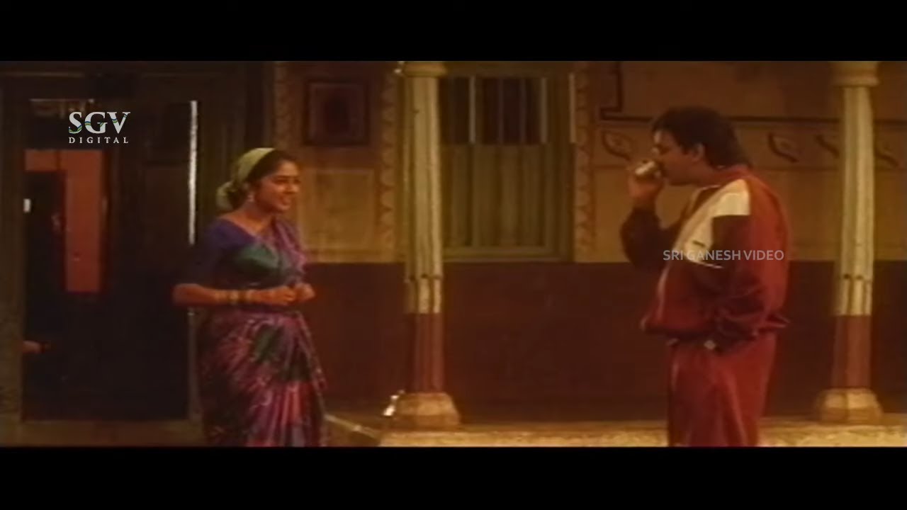 ರಮೇಶ್'ಗೆ ಸಕ್ಕರೆ ಹಾಕದೆ ಕಾಫಿ ಕೊಟ್ಟ ಶಿಲ್ಪ | Megha Banthu Megha Kannada Movie Scene