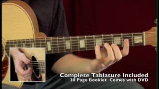 Stevie Wonder Solo Fingerstyle Guitar Arrangements Lesson DVD with Tablature - Adam Rafferty