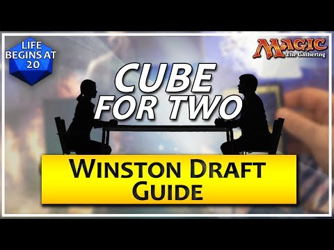 Cube For Two: Winston Draft Guide - A Two Player MTG Draft Format