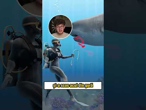 Scafandrul care ajuta rechinii (Alex Hada Reacts) #shorts