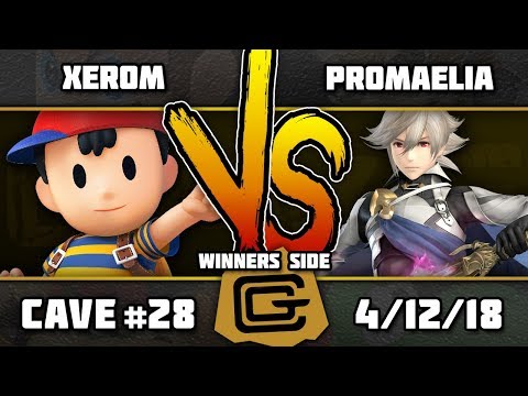 The Cave #28 - Xerom (Ness) vs Promaelia (Corrin) - Smash 4 Winners Side - 4/12/18
