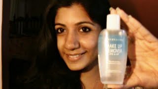 Maybelline eye makeup remover Howto