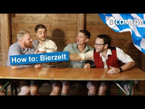 Bierzelt in Bayern - lustige Zusammenfassung