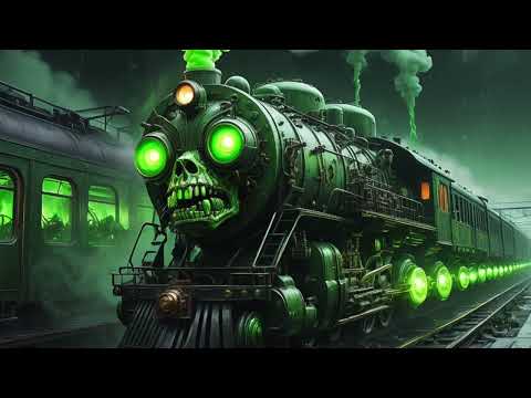 Trains of the Apocalypse 2036 - Nuclear Waste covered Zombie Trains #zombietrain #trains