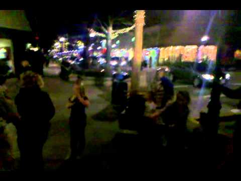 the bowlegged gorilla street performing