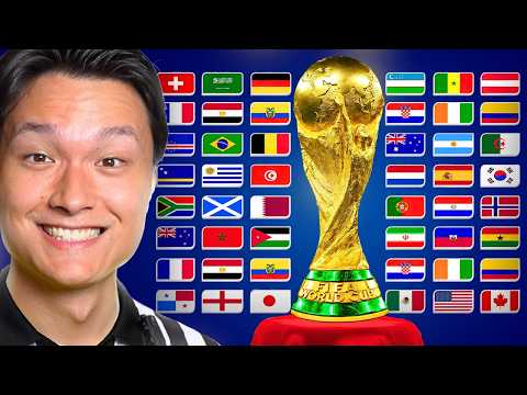 Jag spelade World Cup med ALLA Länder..