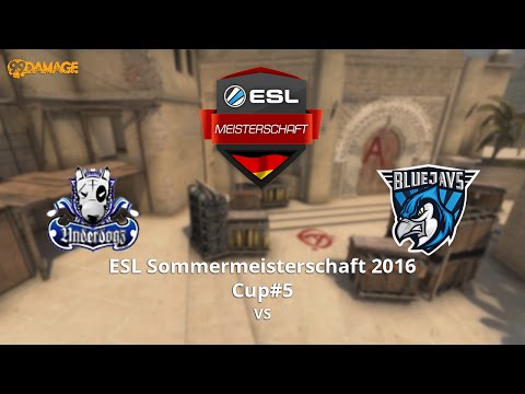 UNDERDOGS vs. BLUEJAYS | ESL Sommermeisterschaft 2016 Cup #5 | de_mirage