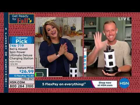 Chad Allen® (TVchad®) and Lesley Machado present the Bell and Howell Spin Power Deluxe on HSN