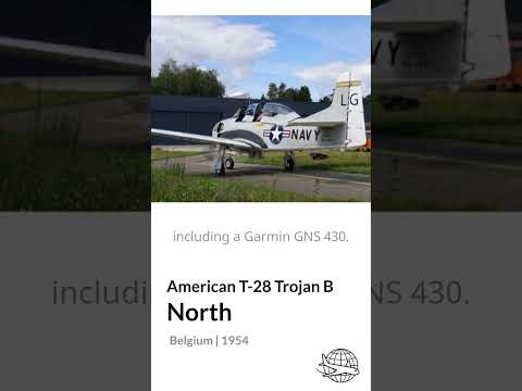 1954 North American T-28B Trojan FOR SALE! Vintage Military Trainer