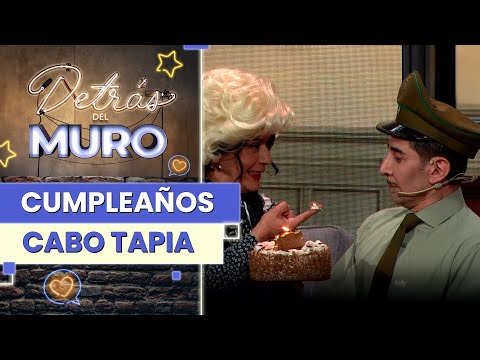 ¡CON TORTA INCLUIDA! 🎂 Cabo Tapia celebró su cumpleaños en la casa del Presidente - Detrás del Muro